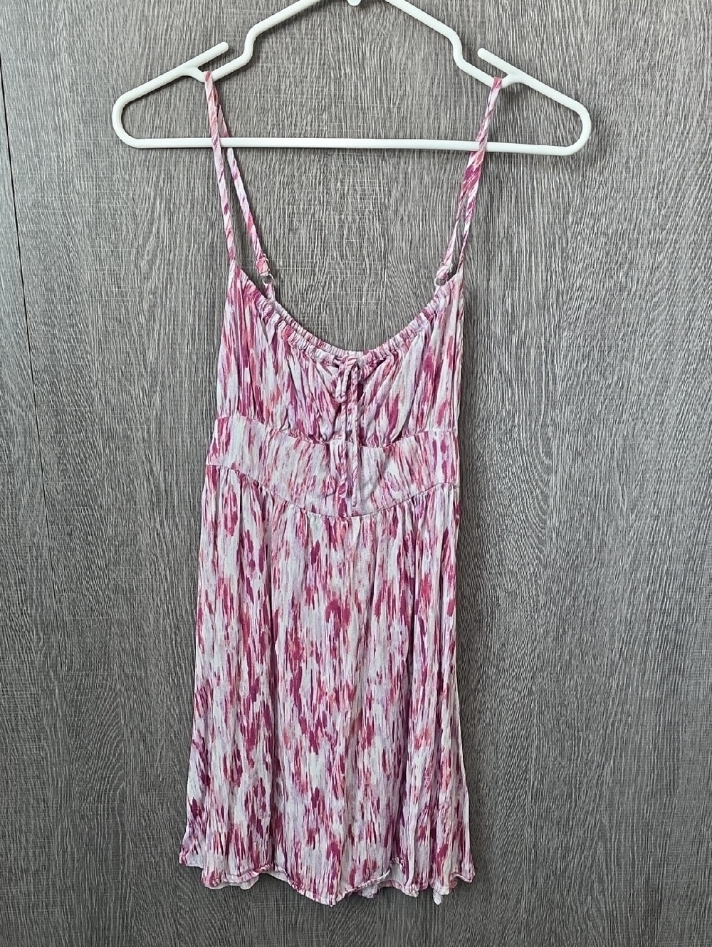 Banana Republic Pink & White Summer Dress